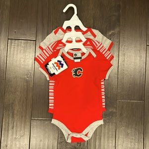 NHL | Calgary Flames 3pk Onesies